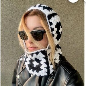Crocheted Granny Balaclava/snood